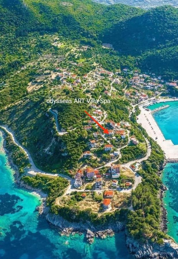 Odysseas Art Villa بوروس المظهر الخارجي الصورة